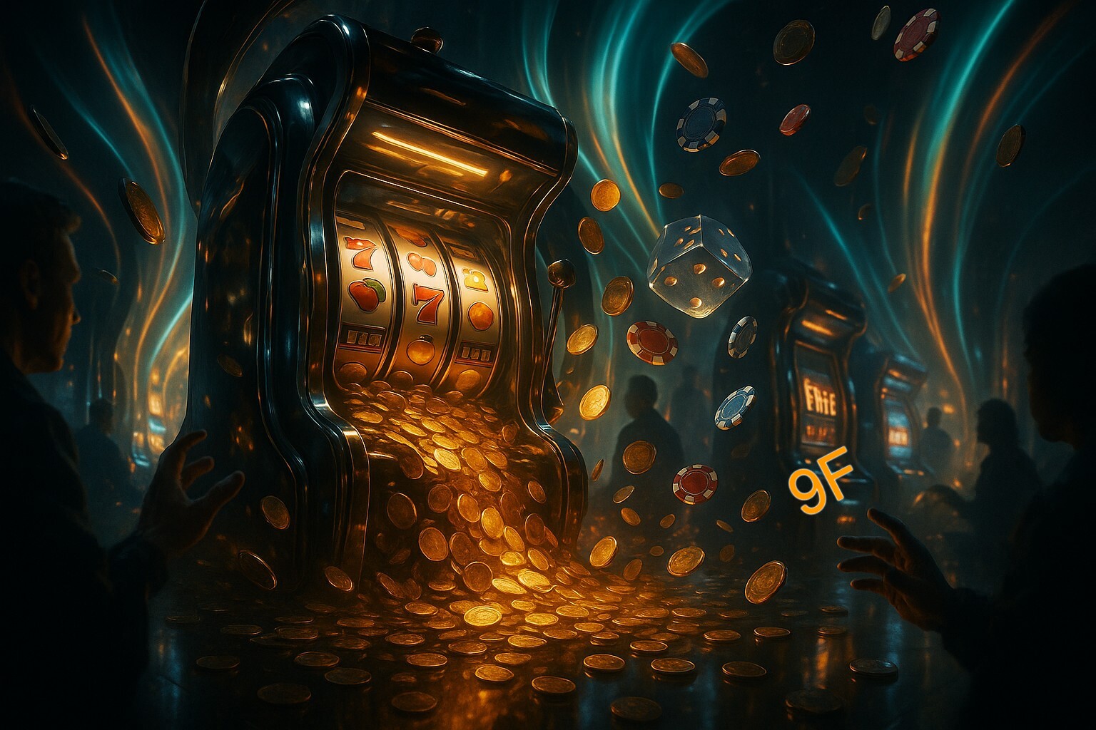 Diversos jogos de caça-níqueis